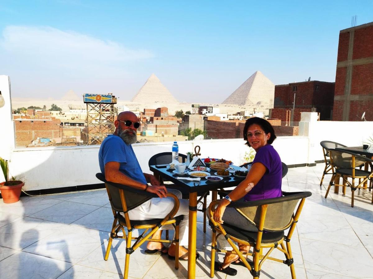 Eagles Pyramids View Hotel Kafrat al Jabal Luaran gambar